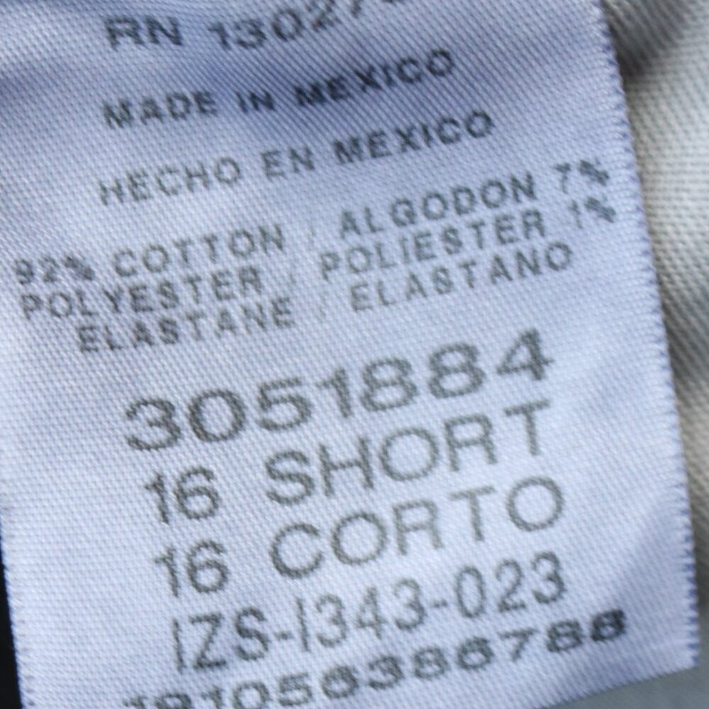 LEE Plus Size Relaxed Fit Straight  Leg Black Classic Stretch Jeans Sz 16 SHORT - Picture 6 of 6